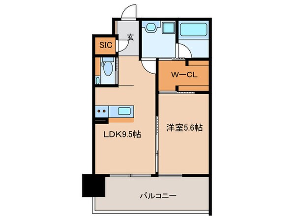 ベネチア天満橋の物件間取画像